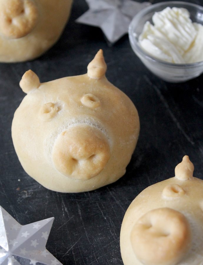 New Years Pig Buns